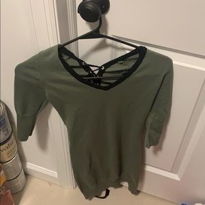 Dress from forever 21, green. and tight.